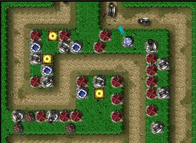 tower defence element tower defence element
